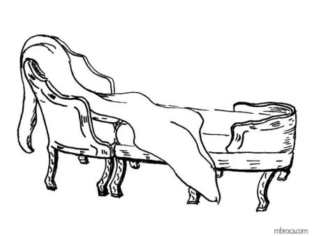 Publications, La belle Génoise, M.T. Buhagiar, M.Broca.Une duchesse, fauteuil avec repose pieds.